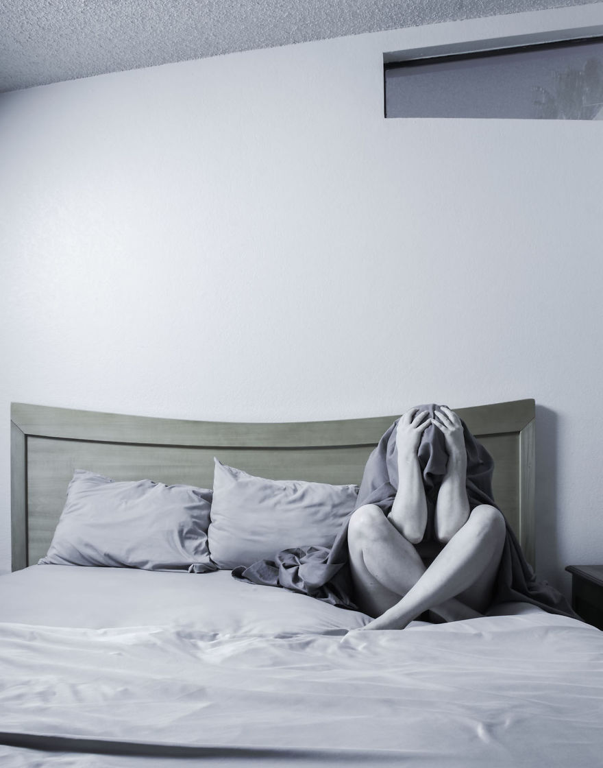 Vulnerable: I Created These Photo Series After Years Of Severe Depression Vulnerable: I Created These Photo Series After Years Of Severe Depression