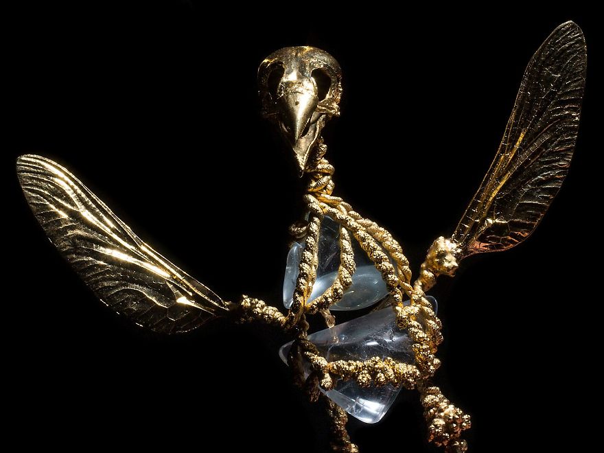 Ukrainian Designer Creates Incredible Animalistic Jewellery Ukrainian Designer Creates Incredible Animalistic Jewellery