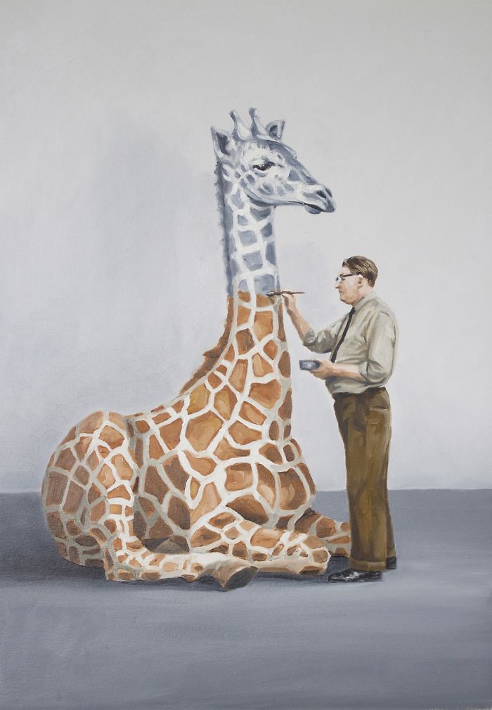 Artist Illustrates Human Behavior Jumping Across Different Mediums Artist Illustrates Human Behavior Jumping Across Different Mediums