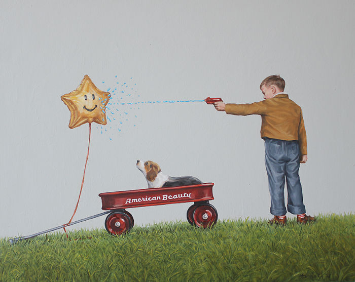 Artist Illustrates Human Behavior Jumping Across Different Mediums Artist Illustrates Human Behavior Jumping Across Different Mediums