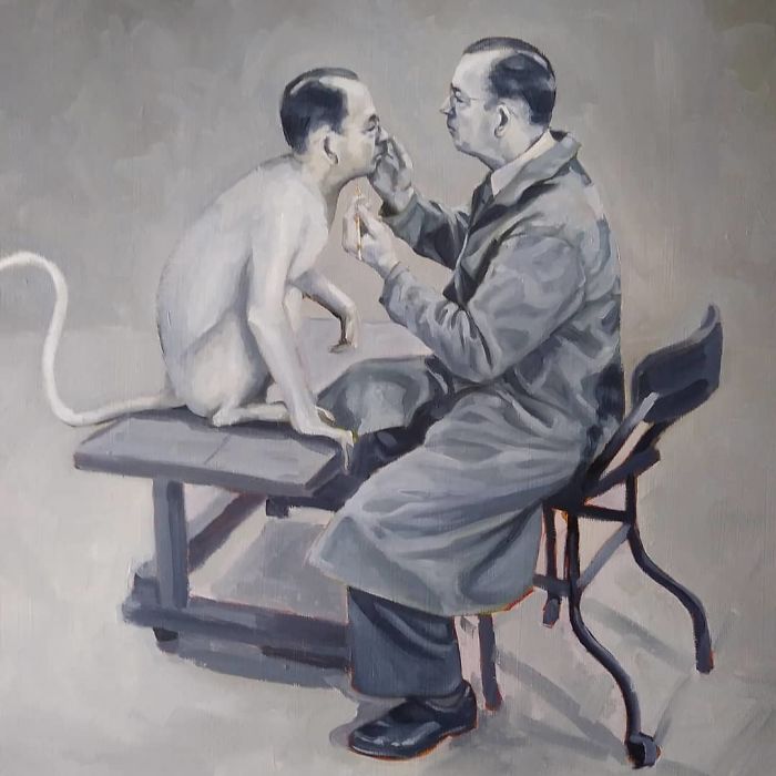 Artist Illustrates Human Behavior Jumping Across Different Mediums Artist Illustrates Human Behavior Jumping Across Different Mediums