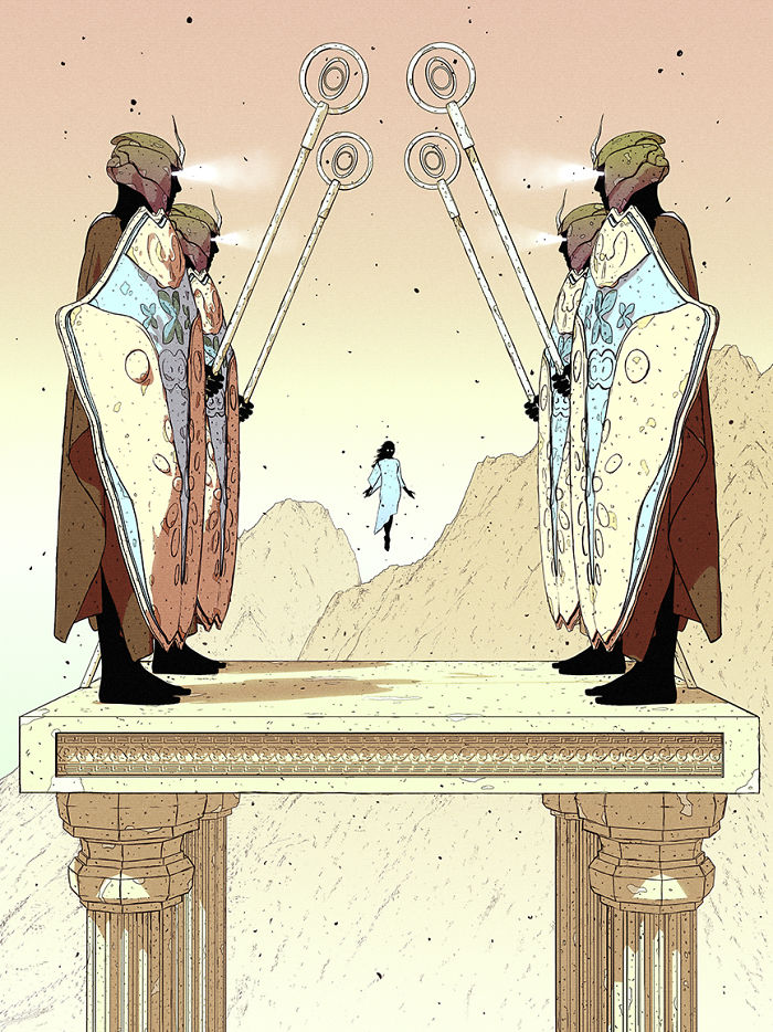 I Add A Mysterious Vibe To My Surreal Illustrations