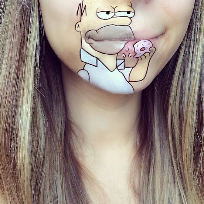 Makeup Artist Turns Her Lips Into Pop Culture Characters, And It’s So Real It’s Confusing Makeup Artist Turns Her Lips Into Pop Culture Characters, And It’s So Real It’s Confusing