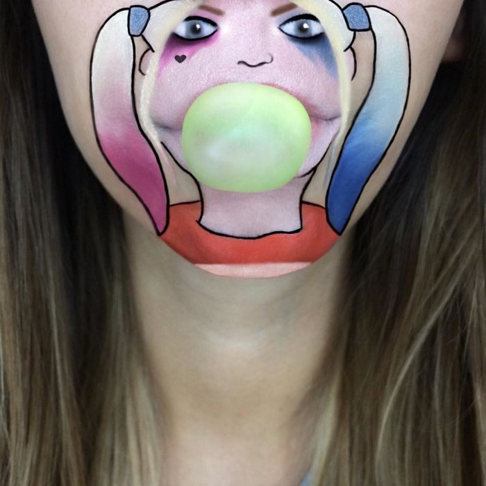 Makeup Artist Turns Her Lips Into Pop Culture Characters, And It’s So Real It’s Confusing Makeup Artist Turns Her Lips Into Pop Culture Characters, And It’s So Real It’s Confusing