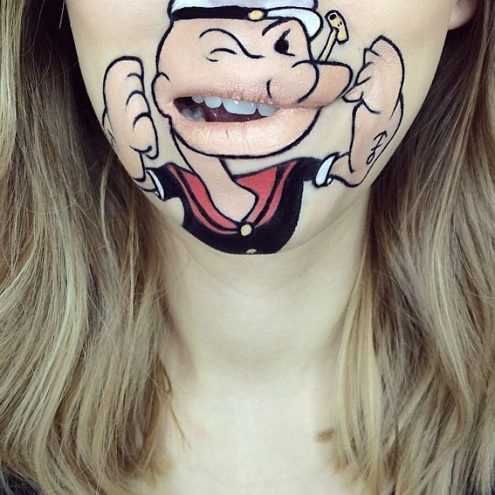 Makeup Artist Turns Her Lips Into Pop Culture Characters, And It’s So Real It’s Confusing Makeup Artist Turns Her Lips Into Pop Culture Characters, And It’s So Real It’s Confusing