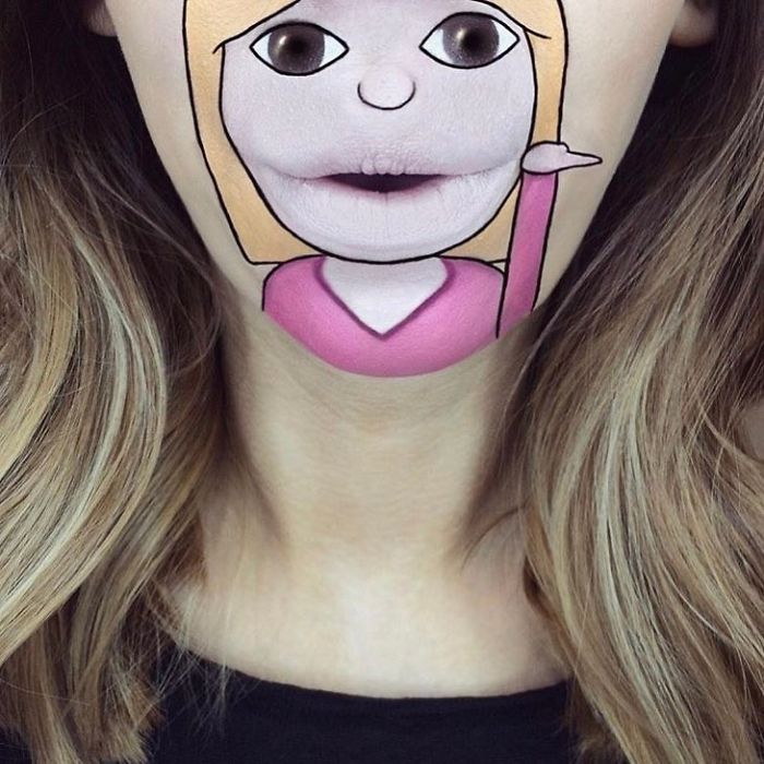 Makeup Artist Turns Her Lips Into Pop Culture Characters, And It’s So Real It’s Confusing Makeup Artist Turns Her Lips Into Pop Culture Characters, And It’s So Real It’s Confusing