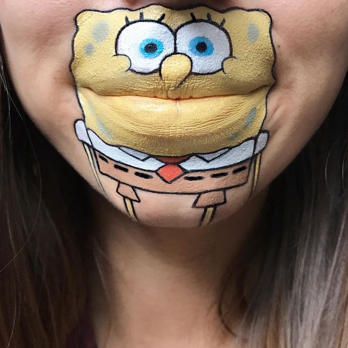 Makeup Artist Turns Her Lips Into Pop Culture Characters, And It’s So Real It’s Confusing Makeup Artist Turns Her Lips Into Pop Culture Characters, And It’s So Real It’s Confusing