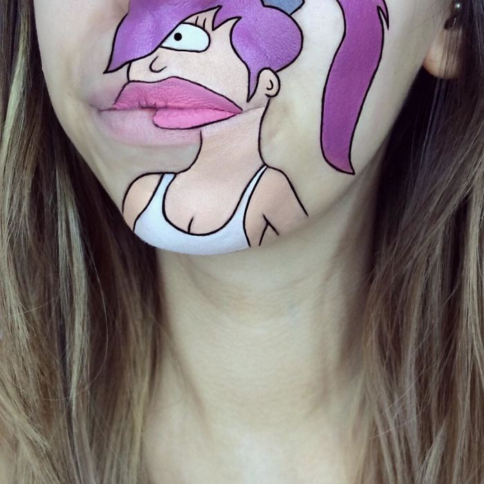 Makeup Artist Turns Her Lips Into Pop Culture Characters, And It’s So Real It’s Confusing Makeup Artist Turns Her Lips Into Pop Culture Characters, And It’s So Real It’s Confusing