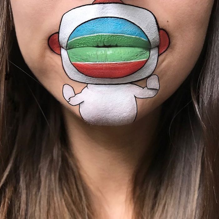 Makeup Artist Turns Her Lips Into Pop Culture Characters, And It’s So Real It’s Confusing Makeup Artist Turns Her Lips Into Pop Culture Characters, And It’s So Real It’s Confusing