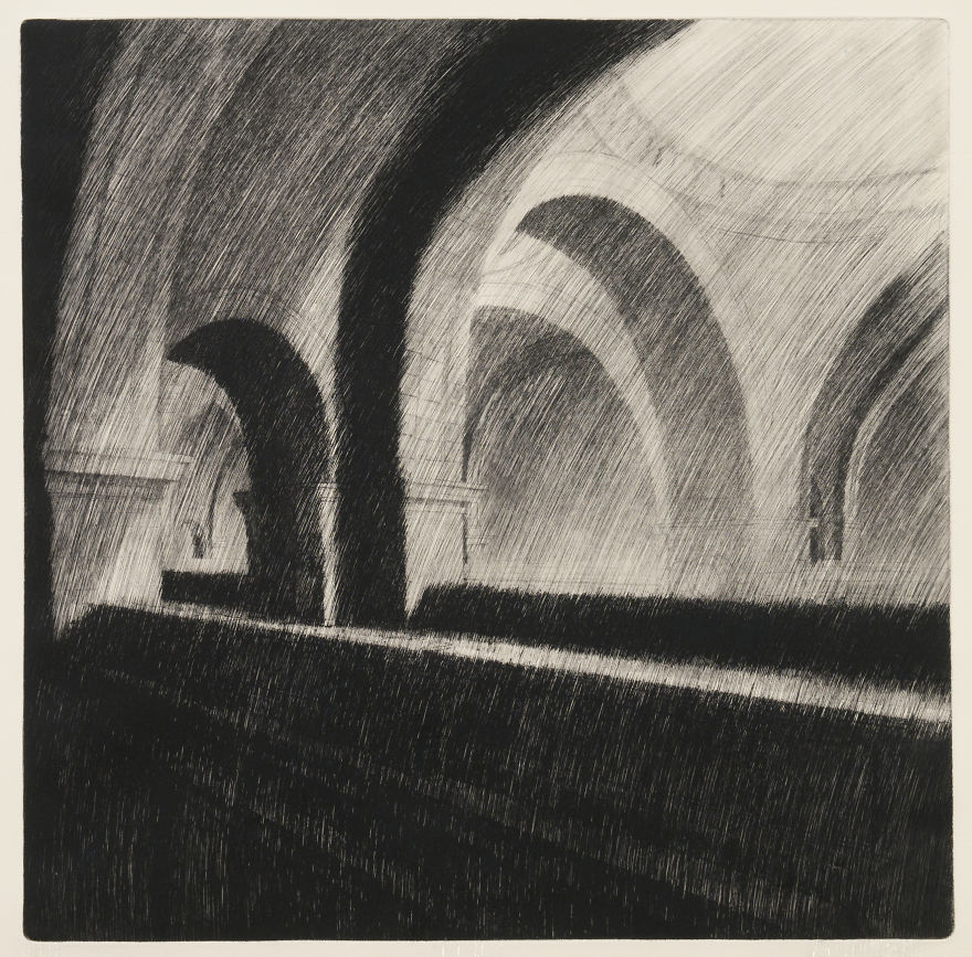 I Created Dark And Moody Prints Of The Met’s Great Hall I Created Dark And Moody Prints Of The Met’s Great Hall