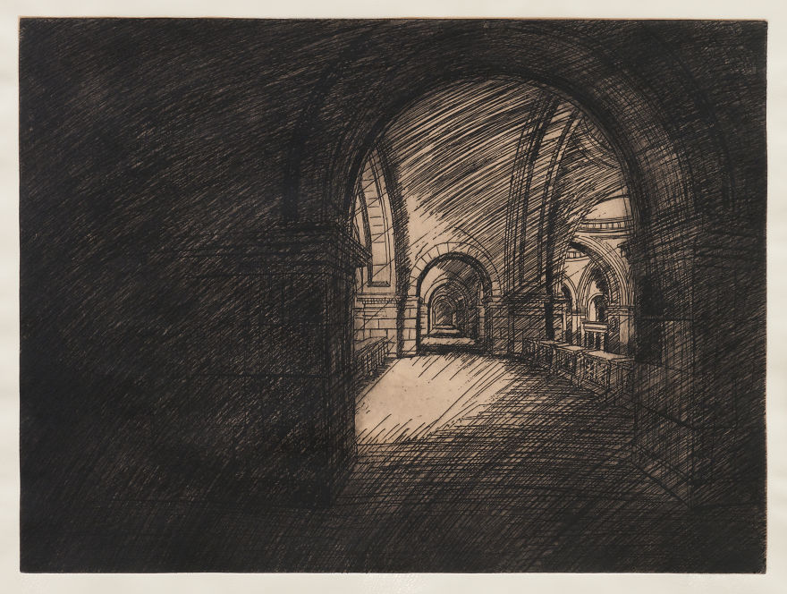 I Created Dark And Moody Prints Of The Met’s Great Hall I Created Dark And Moody Prints Of The Met’s Great Hall