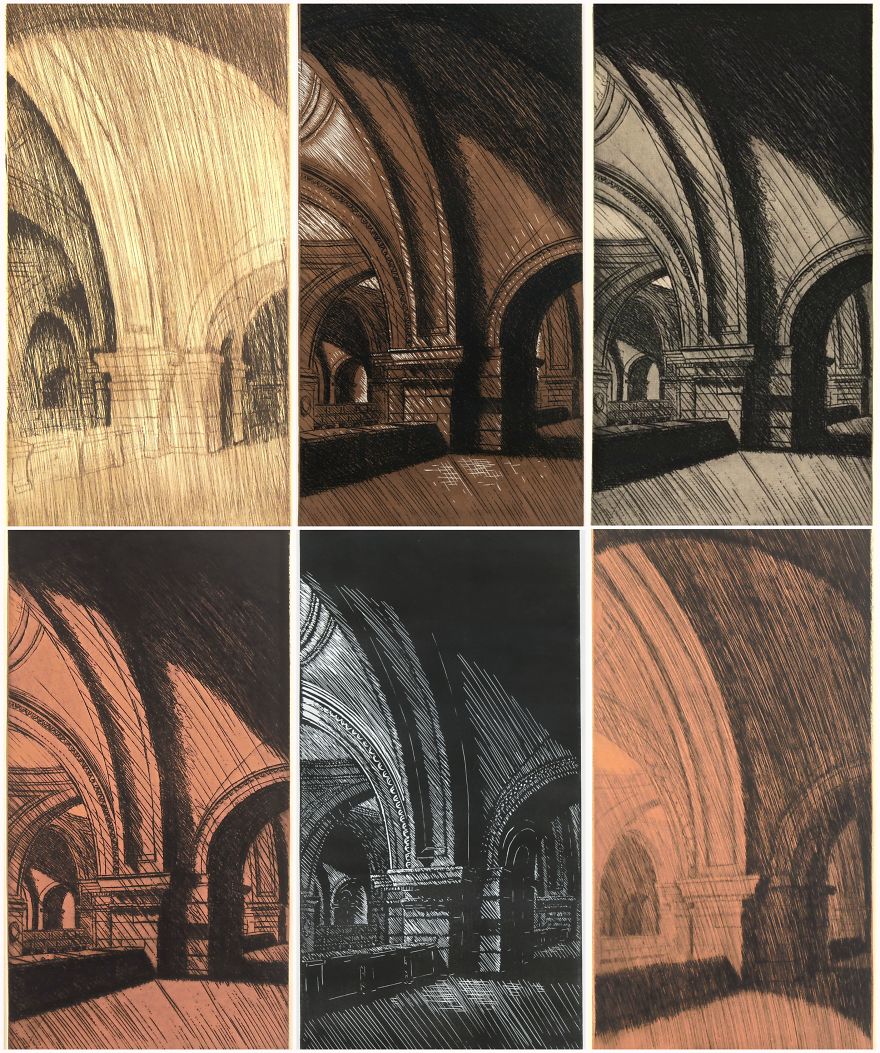I Created Dark And Moody Prints Of The Met’s Great Hall I Created Dark And Moody Prints Of The Met’s Great Hall