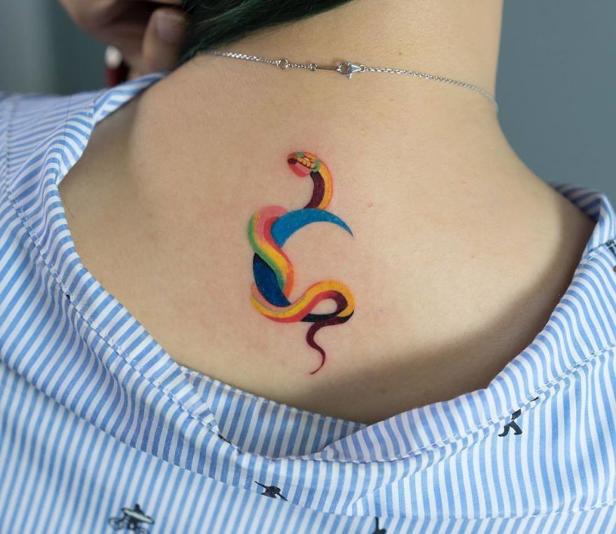 Korean Artist Tattoos Snakes Like No Other Korean Artist Tattoos Snakes Like No Other