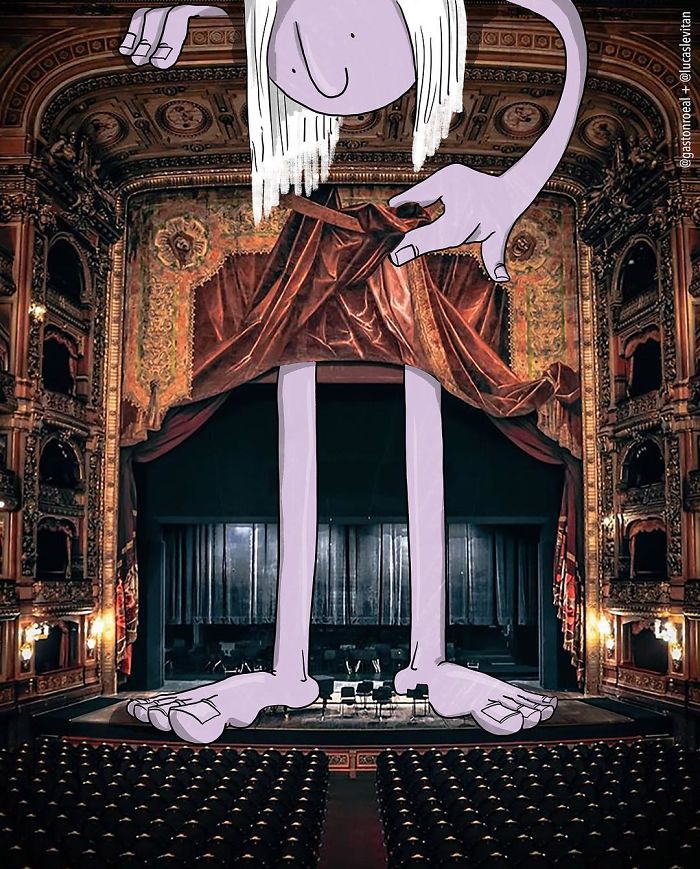 Artist “Invades” Strangers’ Photos On Instagram By Adding His Hilarious Illustrations Artist “Invades” Strangers’ Photos On Instagram By Adding His Hilarious Illustrations