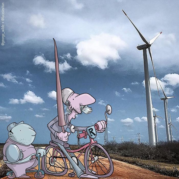 Artist “Invades” Strangers’ Photos On Instagram By Adding His Hilarious Illustrations Artist “Invades” Strangers’ Photos On Instagram By Adding His Hilarious Illustrations