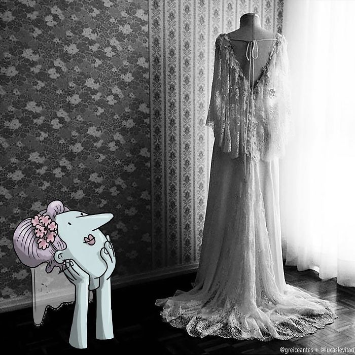 Artist “Invades” Strangers’ Photos On Instagram By Adding His Hilarious Illustrations Artist “Invades” Strangers’ Photos On Instagram By Adding His Hilarious Illustrations