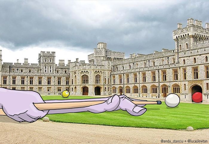 Artist “Invades” Strangers’ Photos On Instagram By Adding His Hilarious Illustrations Artist “Invades” Strangers’ Photos On Instagram By Adding His Hilarious Illustrations