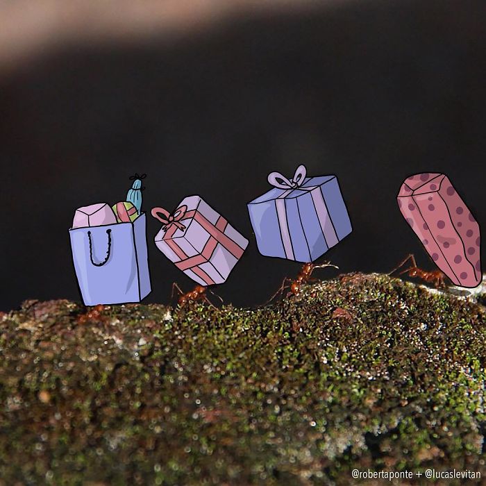 Artist “Invades” Strangers’ Photos On Instagram By Adding His Hilarious Illustrations Artist “Invades” Strangers’ Photos On Instagram By Adding His Hilarious Illustrations