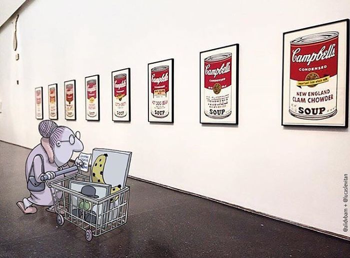 Artist “Invades” Strangers’ Photos On Instagram By Adding His Hilarious Illustrations Artist “Invades” Strangers’ Photos On Instagram By Adding His Hilarious Illustrations