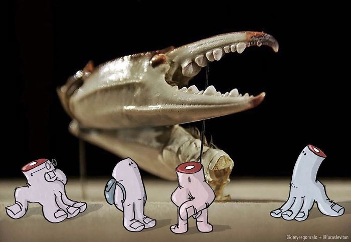 Artist “Invades” Strangers’ Photos On Instagram By Adding His Hilarious Illustrations Artist “Invades” Strangers’ Photos On Instagram By Adding His Hilarious Illustrations