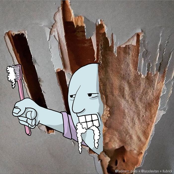 Artist “Invades” Strangers’ Photos On Instagram By Adding His Hilarious Illustrations Artist “Invades” Strangers’ Photos On Instagram By Adding His Hilarious Illustrations