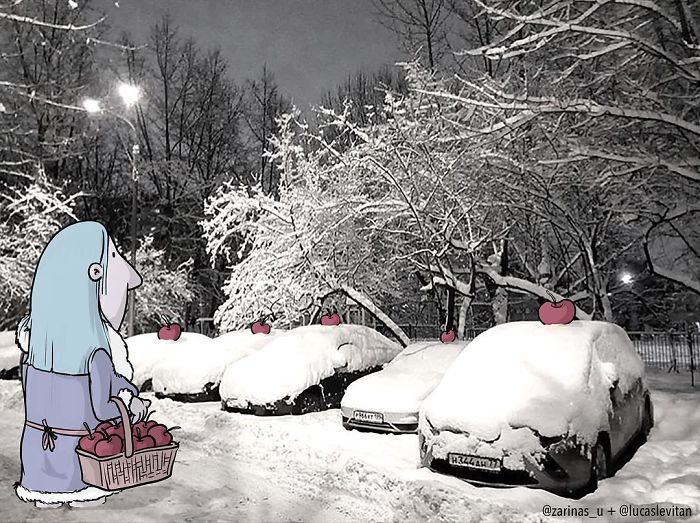 Artist “Invades” Strangers’ Photos On Instagram By Adding His Hilarious Illustrations Artist “Invades” Strangers’ Photos On Instagram By Adding His Hilarious Illustrations