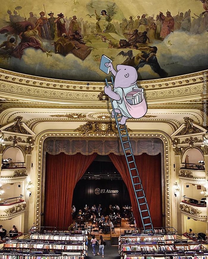 Artist “Invades” Strangers’ Photos On Instagram By Adding His Hilarious Illustrations Artist “Invades” Strangers’ Photos On Instagram By Adding His Hilarious Illustrations