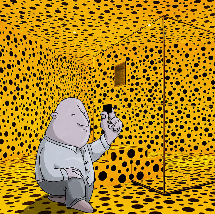 Artist “Invades” Strangers’ Photos On Instagram By Adding His Hilarious Illustrations Artist “Invades” Strangers’ Photos On Instagram By Adding His Hilarious Illustrations