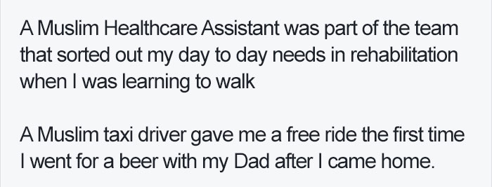 Internet Can’t Believe This Amputee Soldier Would Respond Like This To Muslim Man ‘Blowing Him Up’ Internet Can’t Believe This Amputee Soldier Would Respond Like This To Muslim Man ‘Blowing Him Up’