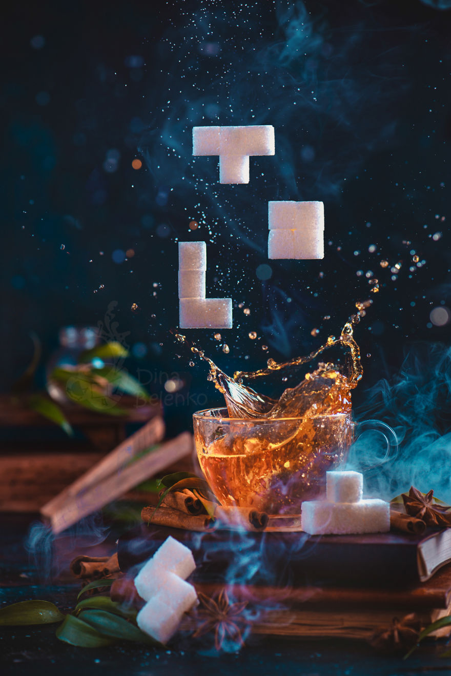 Tribute To Old Video Games In Food Photography (8-Bit Teatime!) Tribute To Old Video Games In Food Photography (8-Bit Teatime!)