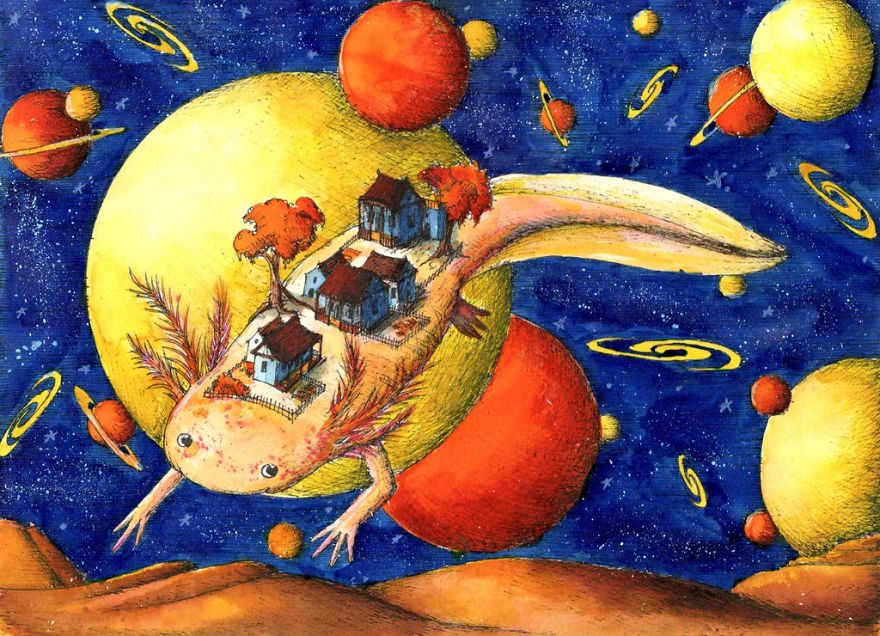 Romanian Artist Creates Astonishing Surreal Landscapes