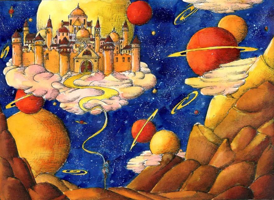 Romanian Artist Creates Astonishing Surreal Landscapes