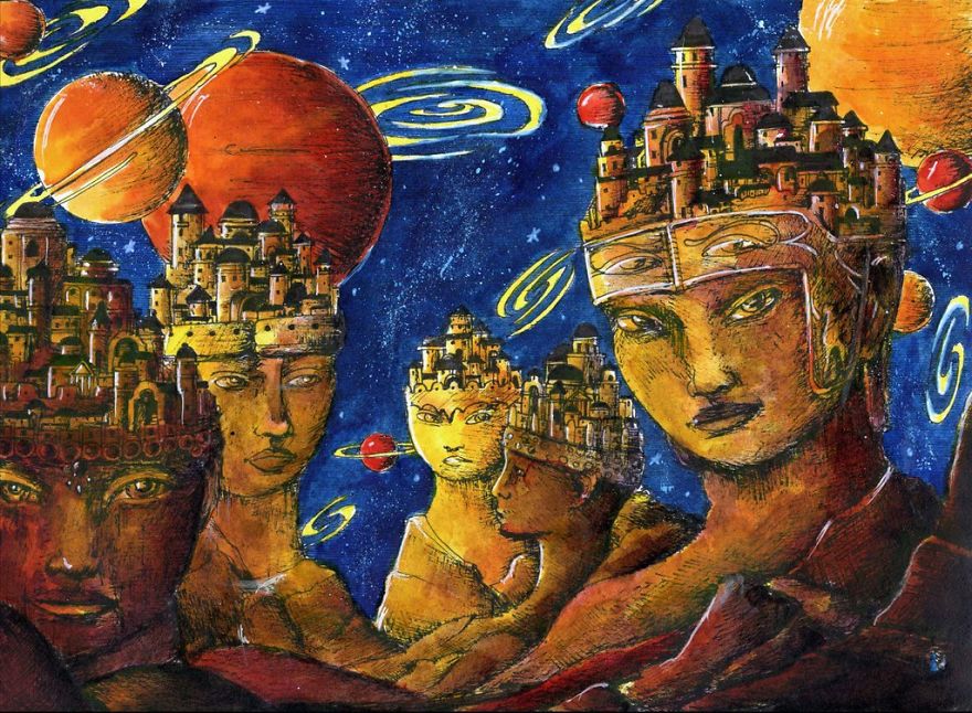 Romanian Artist Creates Astonishing Surreal Landscapes