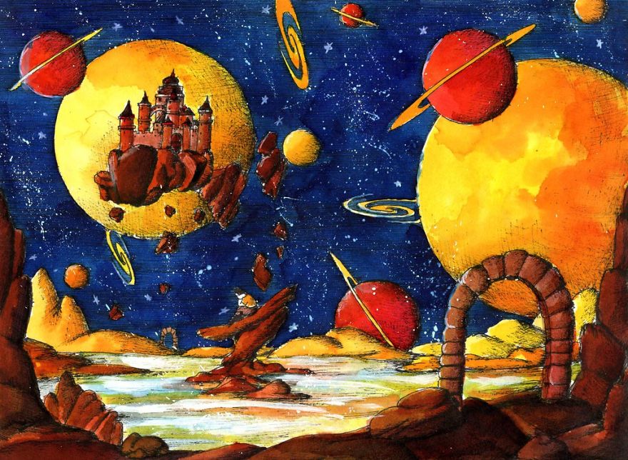 Romanian Artist Creates Astonishing Surreal Landscapes