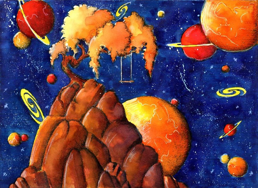 Romanian Artist Creates Astonishing Surreal Landscapes