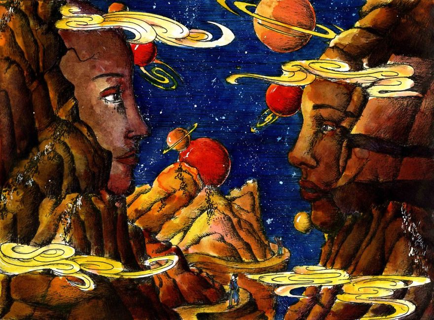 Romanian Artist Creates Astonishing Surreal Landscapes