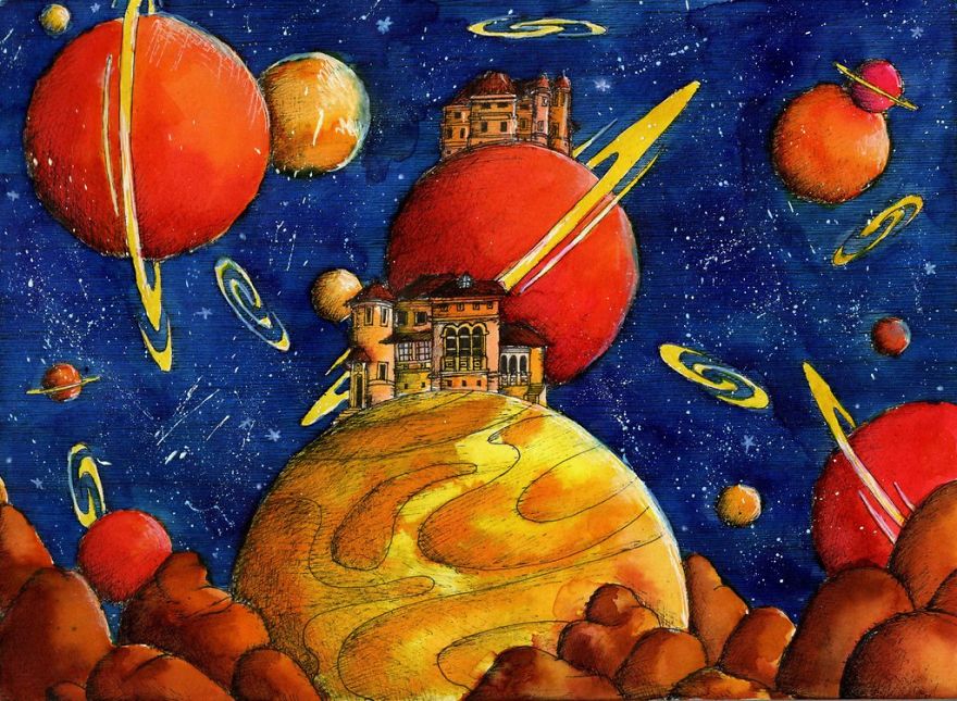 Romanian Artist Creates Astonishing Surreal Landscapes