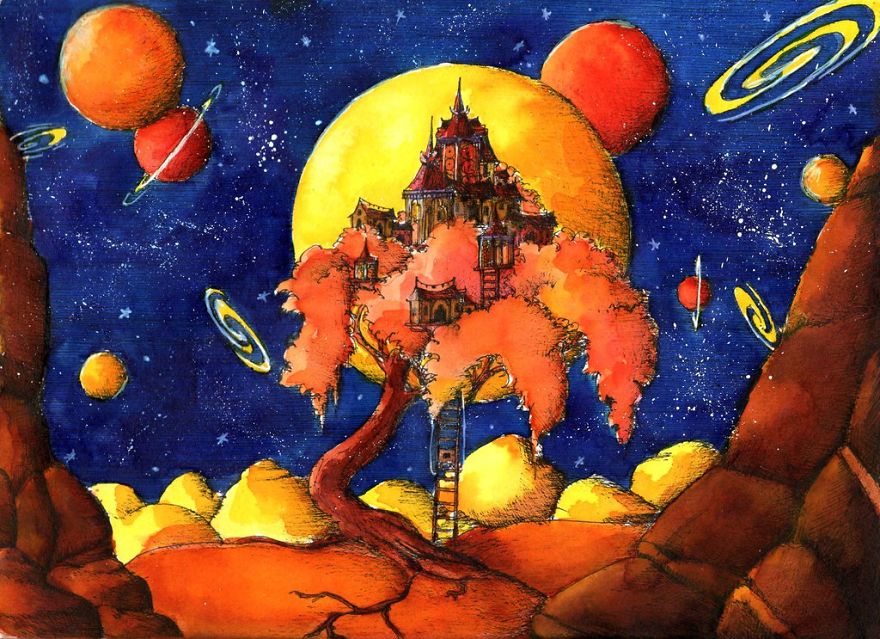 Romanian Artist Creates Astonishing Surreal Landscapes