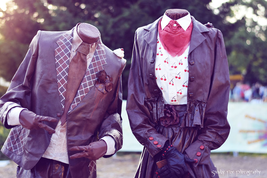 I Captured The Expressions Of Living Statues