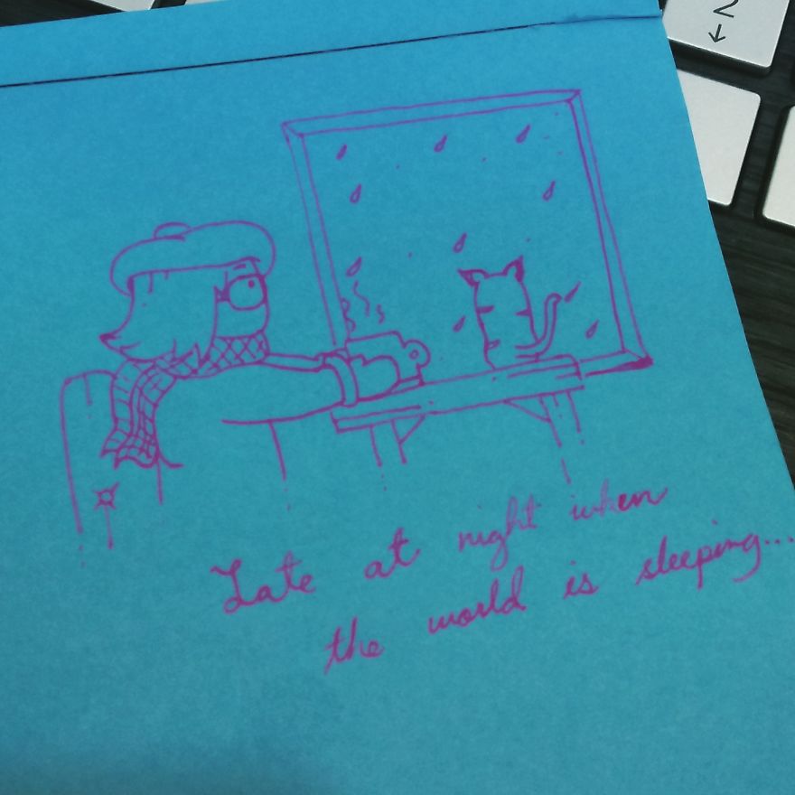 I Create Illustrations Based On What I Hear, See, Feel And Think When I Have Free Time At The Office I Create Illustrations Based On What I Hear, See, Feel And Think When I Have Free Time At The Office