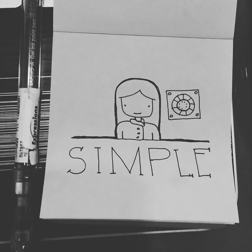 I Create Illustrations Based On What I Hear, See, Feel And Think When I Have Free Time At The Office I Create Illustrations Based On What I Hear, See, Feel And Think When I Have Free Time At The Office