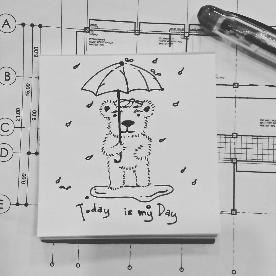 I Create Illustrations Based On What I Hear, See, Feel And Think When I Have Free Time At The Office I Create Illustrations Based On What I Hear, See, Feel And Think When I Have Free Time At The Office