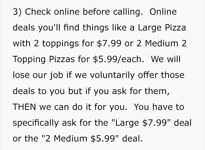 Top Pizza Chain Employee Thinks His Job Is Sh*t, Reveals 10 Secrets Pizza Companies Don’t Tell You Top Pizza Chain Employee Thinks His Job Is Sh*t, Reveals 10 Secrets Pizza Companies Don’t Tell You