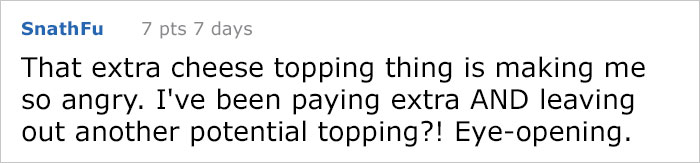 Top Pizza Chain Employee Thinks His Job Is Sh*t, Reveals 10 Secrets Pizza Companies Don’t Tell You Top Pizza Chain Employee Thinks His Job Is Sh*t, Reveals 10 Secrets Pizza Companies Don’t Tell You