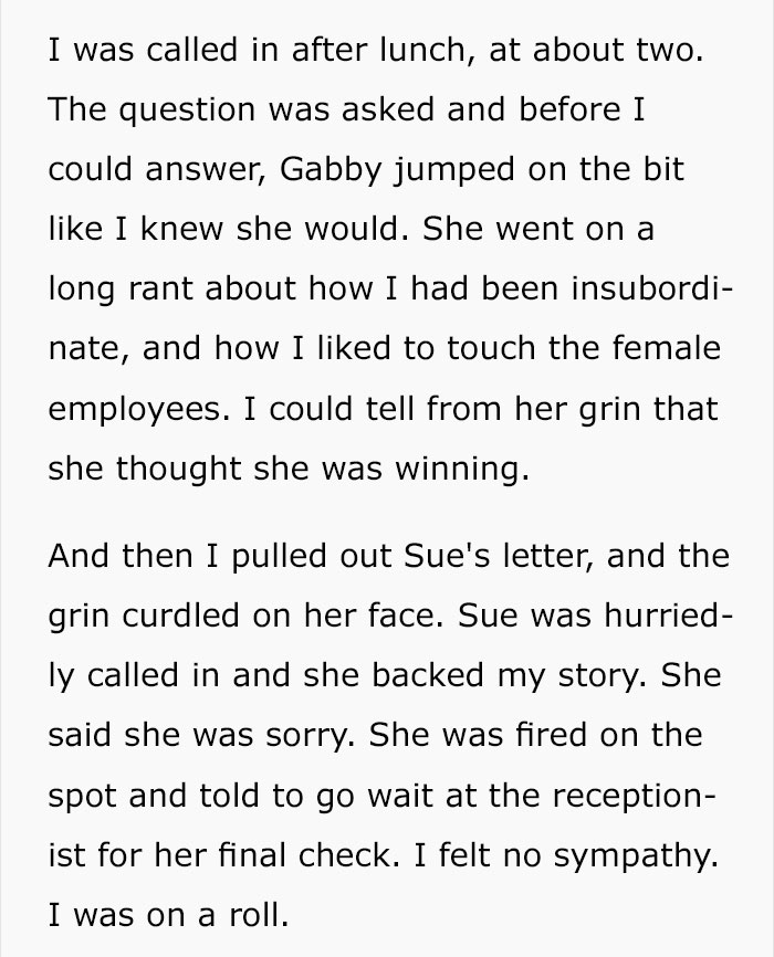 Boss Accuses Employee Of Sexual Harassment, Doesn’t Expect He Would Plan Such Brutal Revenge Boss Accuses Employee Of Sexual Harassment, Doesn’t Expect He Would Plan Such Brutal Revenge