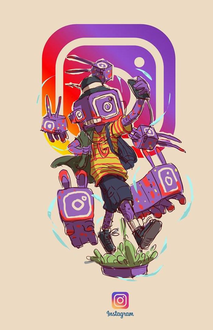 This Artist Illustrated Iconic Brands As If They Were Humans