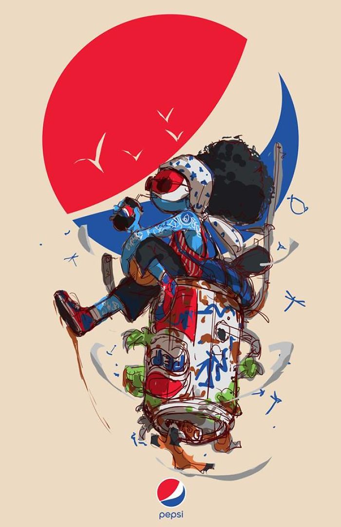 This Artist Illustrated Iconic Brands As If They Were Humans