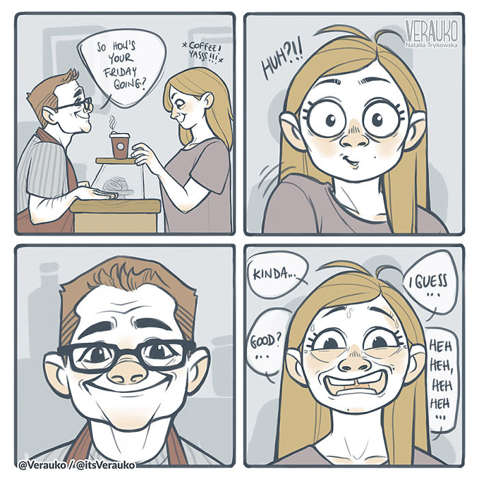 29 Funny Comics By Polish Artist Verauko