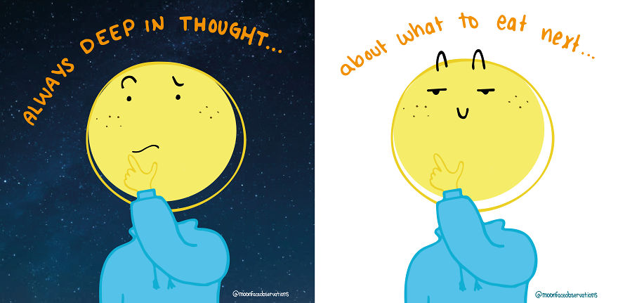 My Name Means Moon And My Face Is Round, So I Decided To Start These Moonface Comics My Name Means Moon And My Face Is Round, So I Decided To Start These Moonface Comics