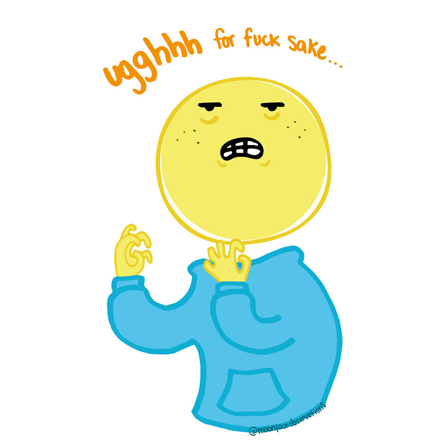 My Name Means Moon And My Face Is Round, So I Decided To Start These Moonface Comics My Name Means Moon And My Face Is Round, So I Decided To Start These Moonface Comics